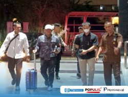 Malam ini Ardito Bupati Lamteng di Giring Ke KPK