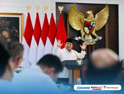 Prabowo : Tidak Boleh Ada Korporasi Yang Mengalahkan Negara