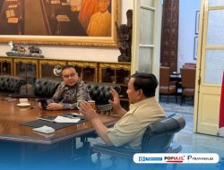 Prabowo Bertemu Dasco di Istana, Bahas Stabilitas Ekonomi dan Pemulihan Bencana Sumatera