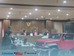 Rubicorn Merah dalam Sidang Tipikor Kasus Inhutani V  Wilayah Lampung