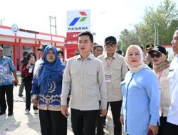 Wapres Gibran Tinjau Kampung Nelayan Merah Putih di Lampung Timur
