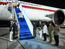 Presiden Prabowo Tiba di Tanah Air Usai Tuntaskan Agenda di Vladivostok