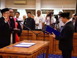 Djohan Lius Resmi Jabat Kadinkes Lampung, Marindo Soroti Jaminan Kesehatan dan TBC