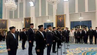 Prabowo Reshuffle Kabinet, 18 Pejabat Dilantik: Bahlil Jadi Menko, Suyudi Ario Seto Kapolri